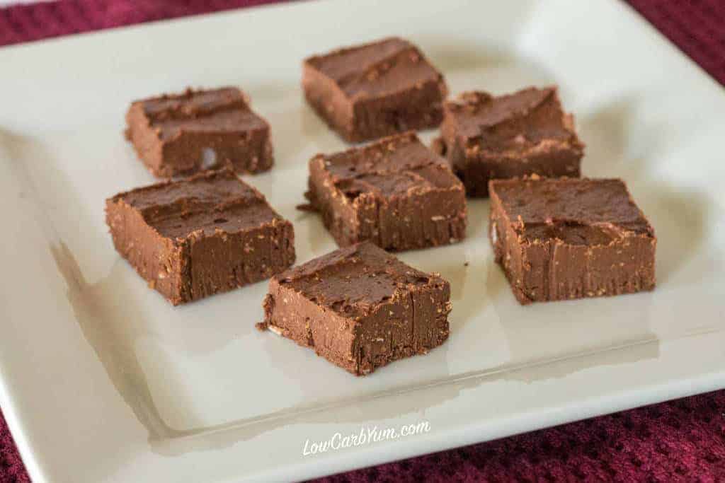 low carb high fat coconut chocolate fudge recipe