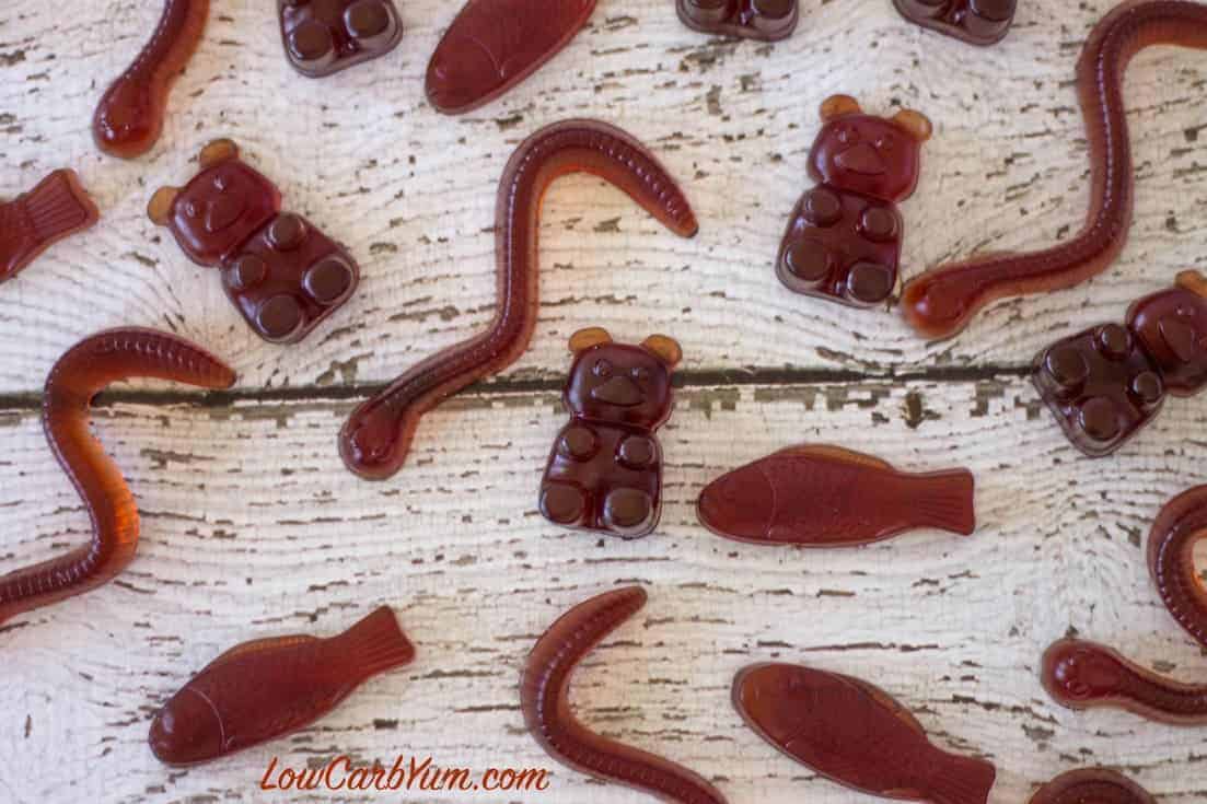 Easy Chewy Keto Gummy Bears - The Low Carb Muse