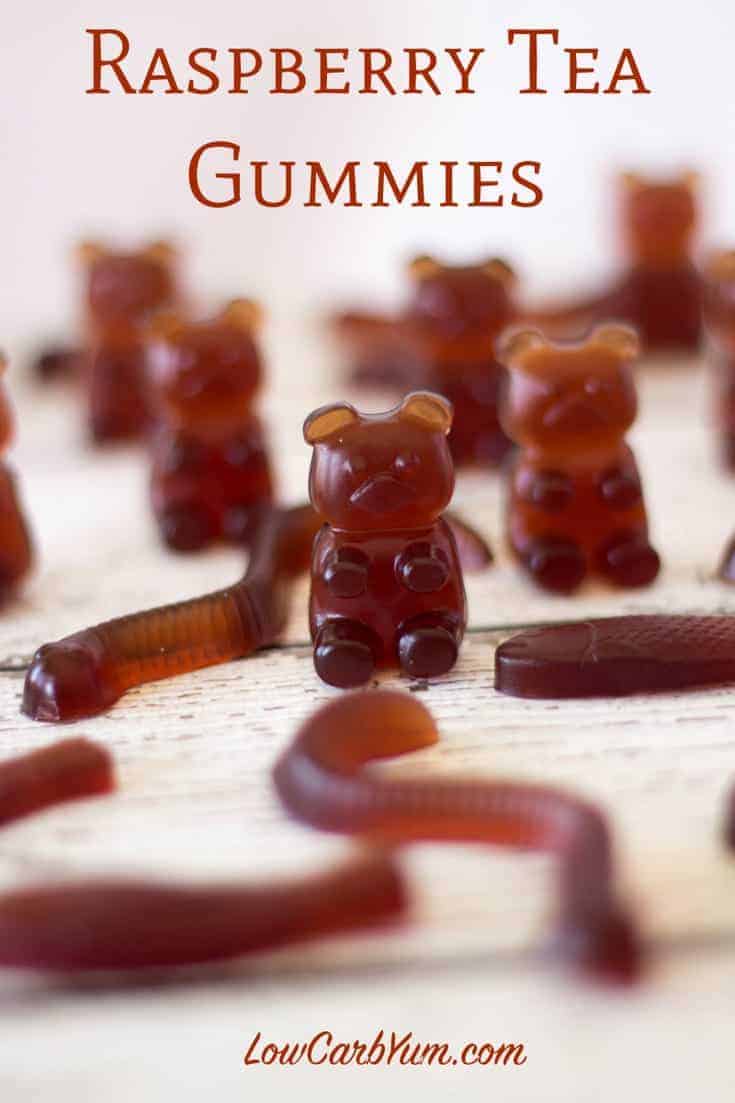 Sugar Free Gummy Bears Candy Recipe | Low Carb Yum