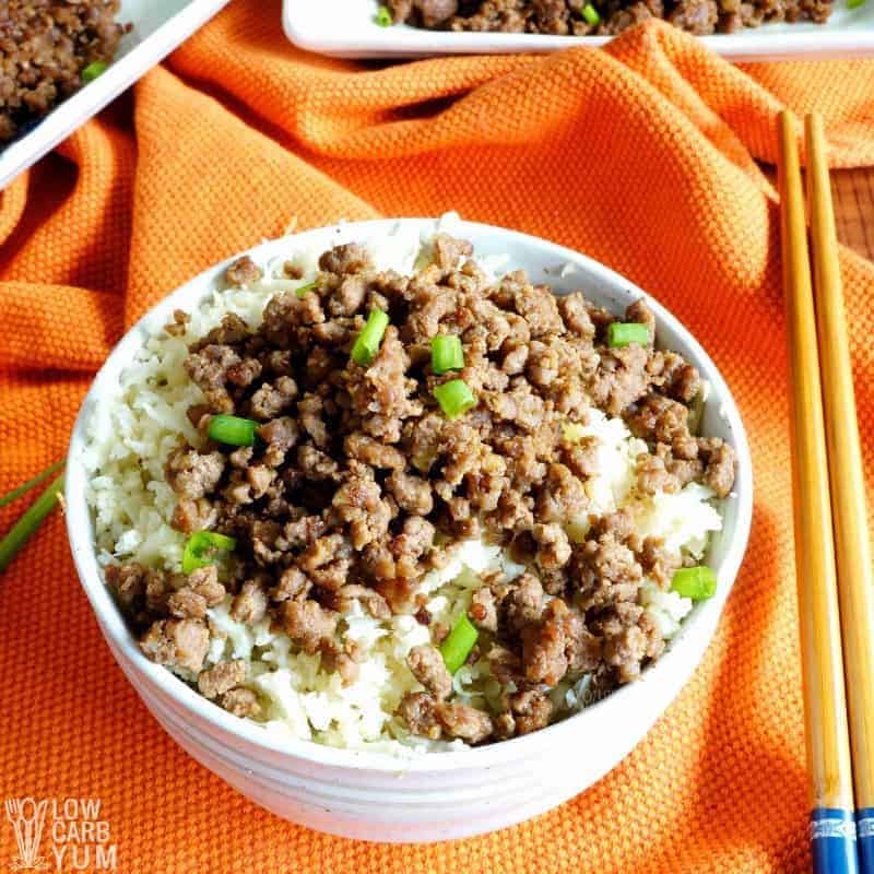 Paleo Korean Ground Beef Recipe