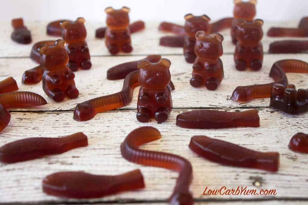 Fruit Juice Sweetened Gummy Bears Recipe