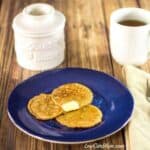 Flourless Cinnamon Egg Fast Pancakes