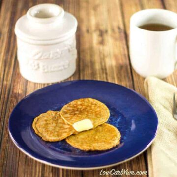 Flourless Cinnamon Egg Fast Pancakes