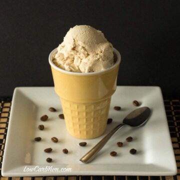 Homemade Coffee Ice Cream Without Eggs