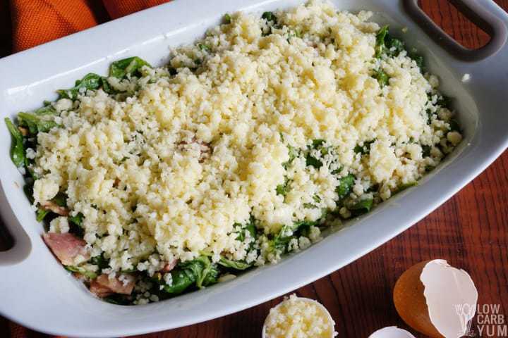 Cauliflower Rice Layer