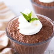 chocolate chia pudding keto