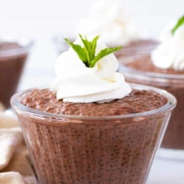 Low Carb Chocolate Chia Pudding