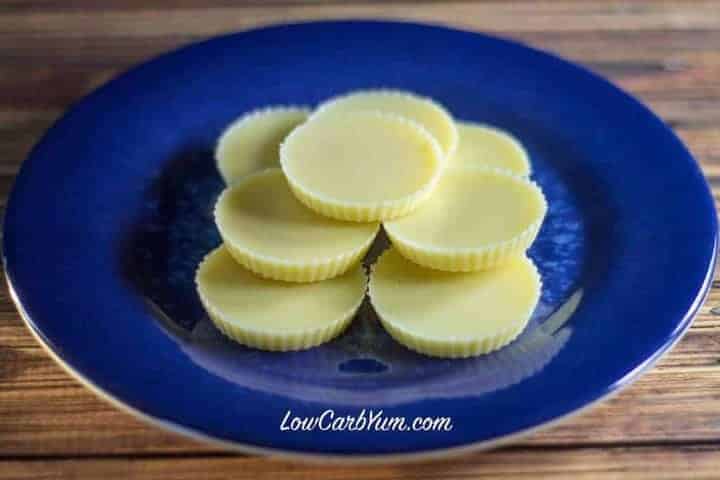 keto low carb white chocolate fat bombs