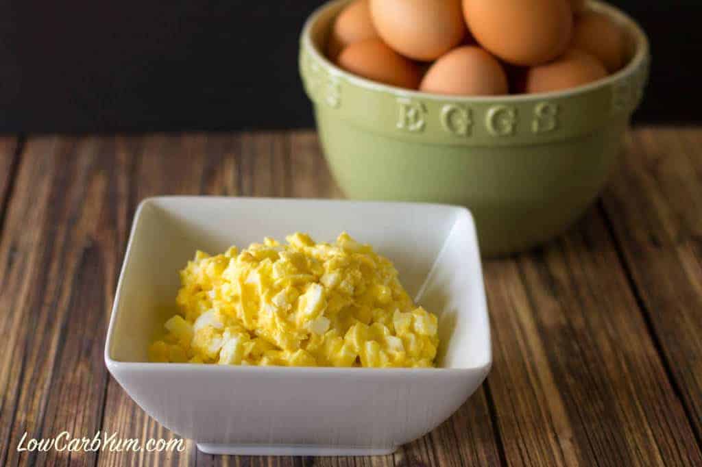 Keto Egg Salad Recipe for an Egg Fast - Low Carb Yum