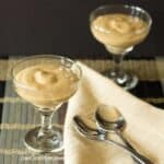 Coffee Egg Fast Custard Pudding
