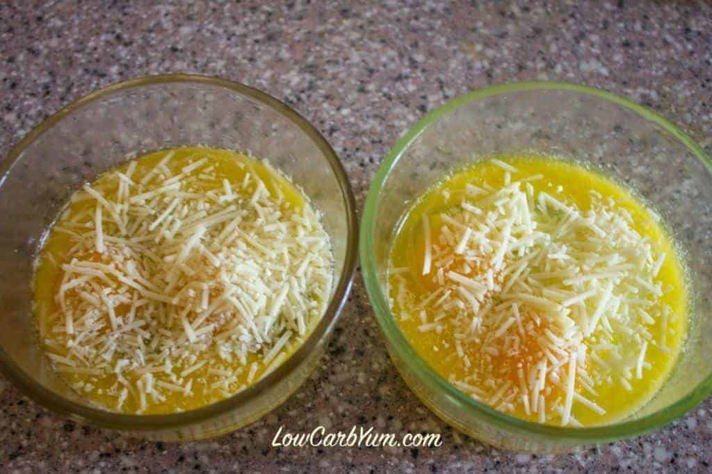 Buttery Asiago Baked Eggs Egg Fast Recipe Low Carb Yum