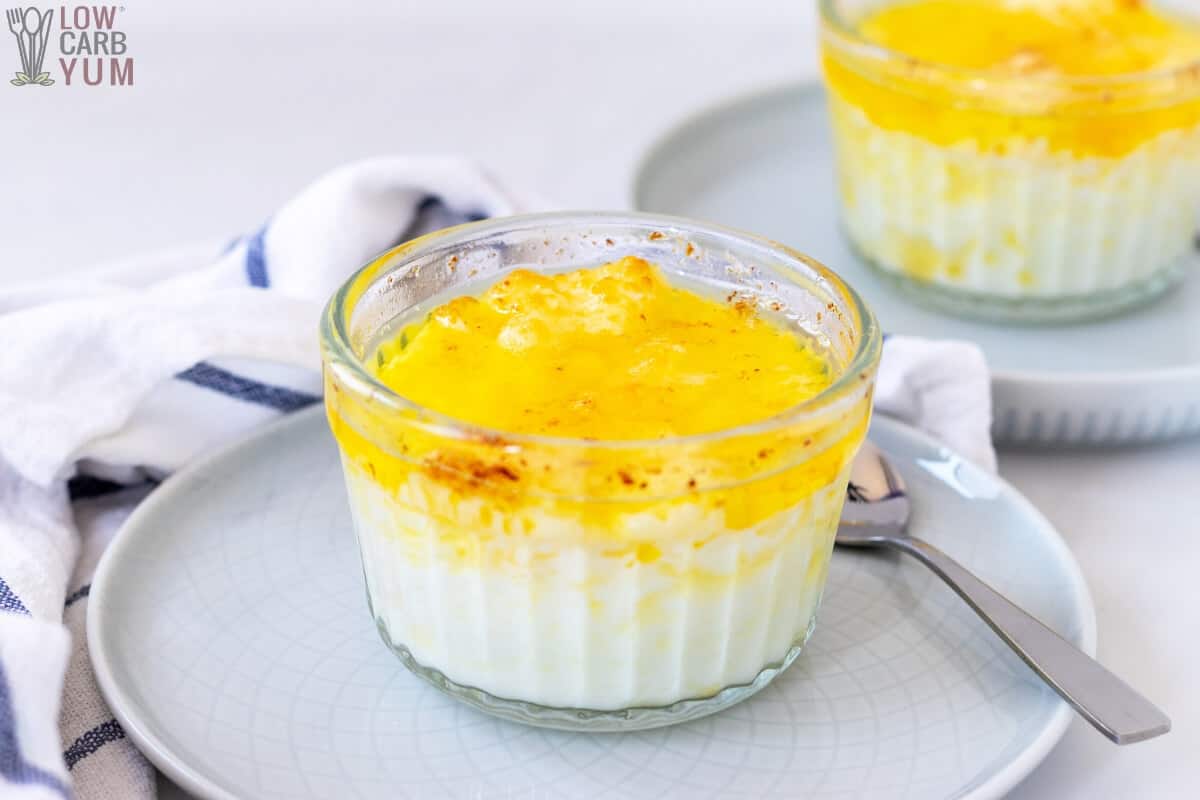 Buttery Asiago Baked Eggs - Egg Fast Recipe