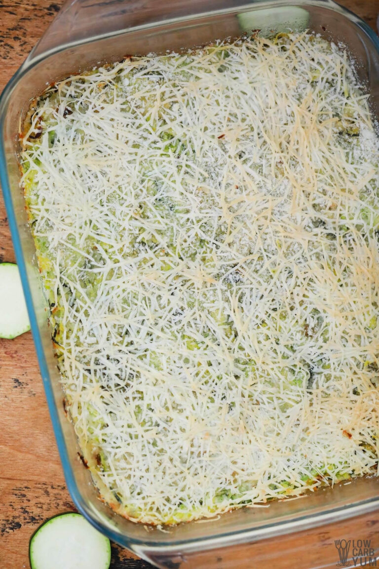 Zucchini Noodle Casserole (Keto, Gluten Free) Low Carb Yum