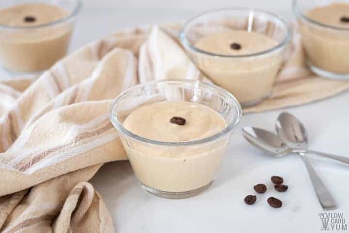 coffee egg fast custard