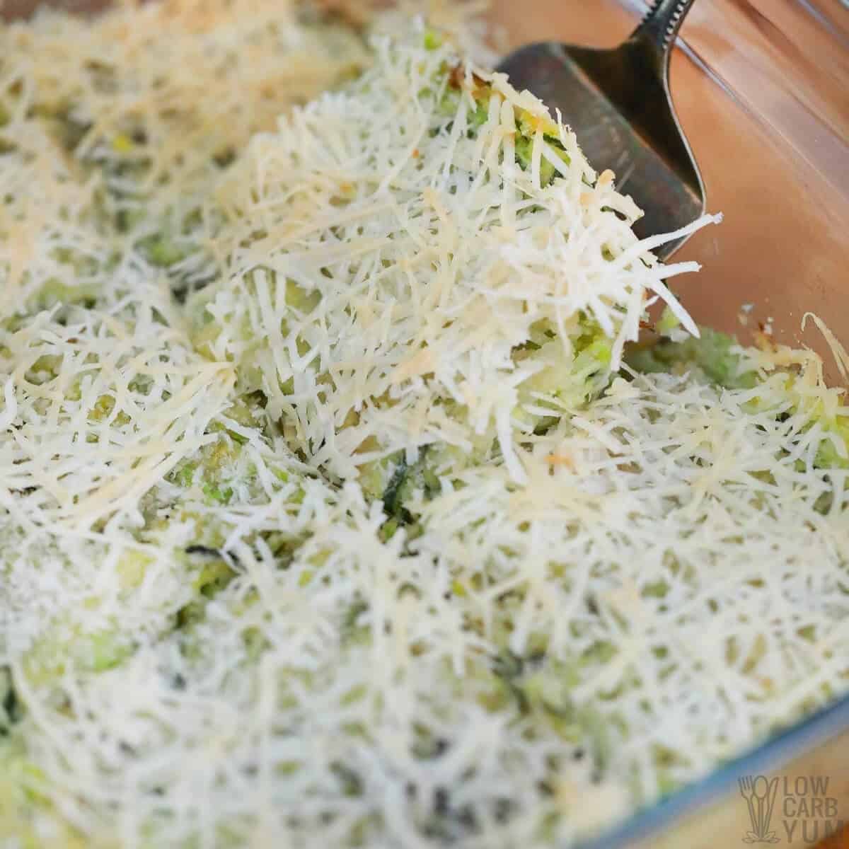 zucchini noodle casserole featured image