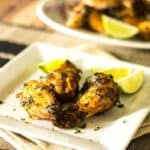 Buttery Chili Lime Chicken Wings