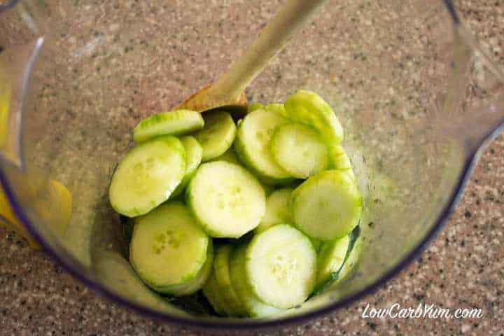 cucumbers pitcher