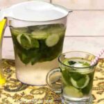 low carb cucumber mint water recipe