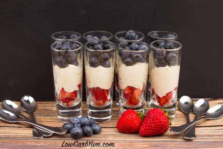 low carb mascarpone cream berries recipe