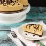 low carb no bake peanut butter cheesecake