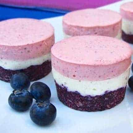 No Bake Berry Cheesecake