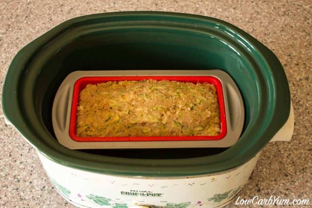 Crock Pot Zucchini Bread (GlutenFree) Low Carb Yum