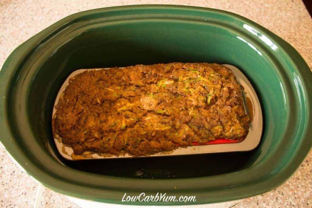 Crock Pot Zucchini Bread (GlutenFree) Low Carb Yum
