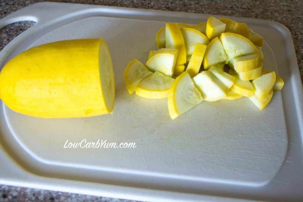Crock Pot Zucchini and Yellow Squash Casserole Low Carb Yum