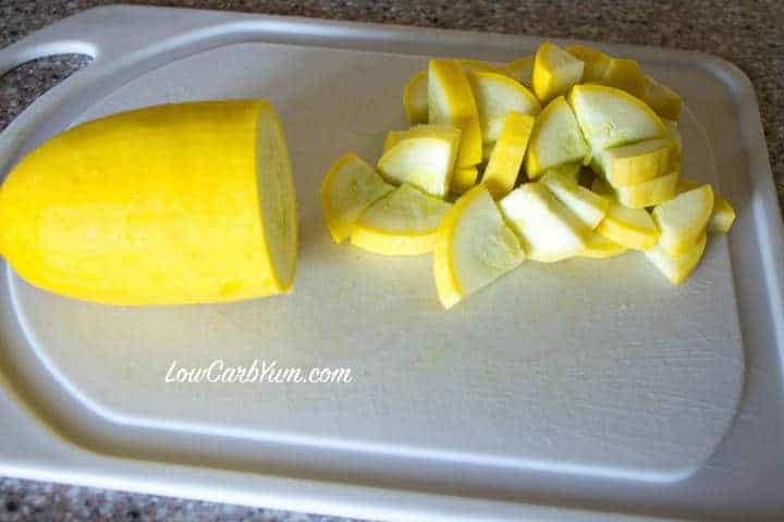 Cut Summer Squash