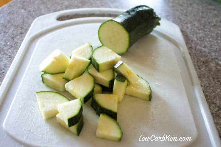 Cut Zucchini