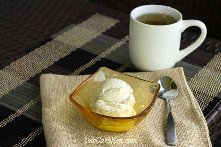 Sugar Free Low Carb Green Tea Ice Cream