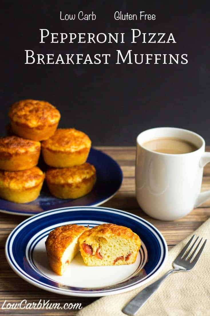 gluten free pepperoni pizza breakfast muffins recipe