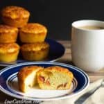 low carb gluten free pepperoni pizza breakfast muffins