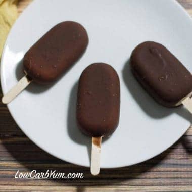 Chocolate Peanut Butter Ice Cream Bars