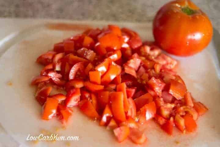 chopped tomatoes