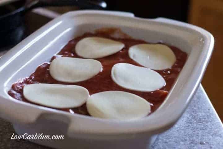 Crock Pot Ground Beef Eggplant Casserole - Low Carb Yum