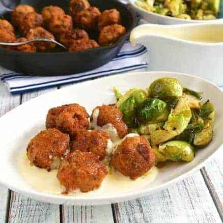 chorizo meatballs