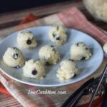 Low carb coconut flour chocolate chip cookie dough bites