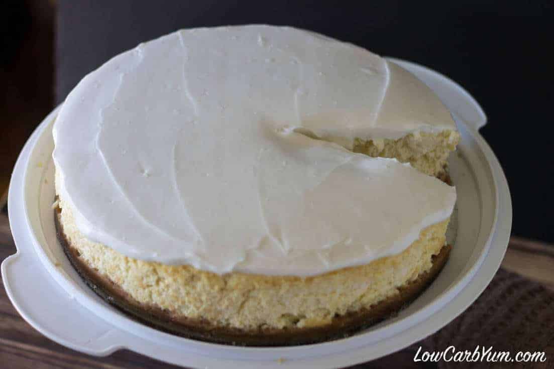 Gluten Free Coconut Cream Cheesecake Recipe Low Carb Yum