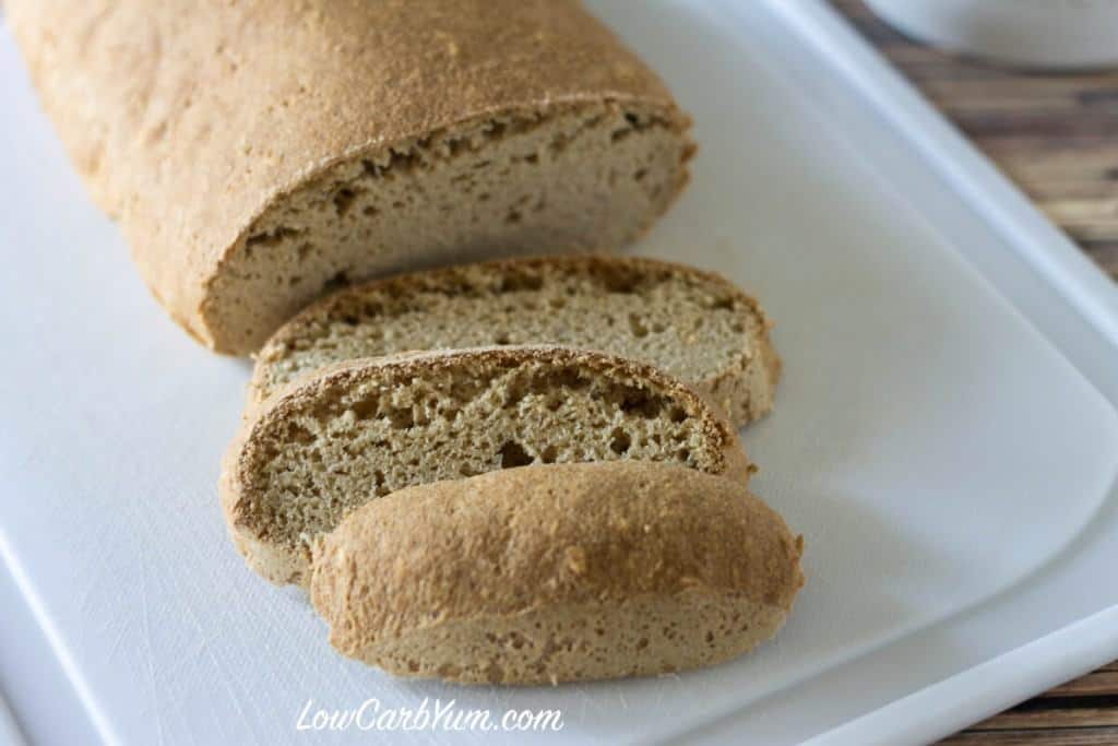 Easiest Gluten Free Low Carb Bread - Low Carb Yum