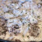 Hamburger Beef Stroganoff – Low Carb and Gluten Free