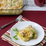 Chicken Broccoli Spaghetti Squash Casserole