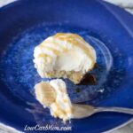 Low carb gluten free no bake mini ricotta cheesecakes