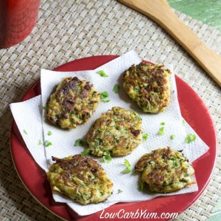 Coconut Flour Zucchini Fritters – Gluten Free