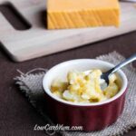 Instant low carb gluten free cauliflower mac-n-cheese