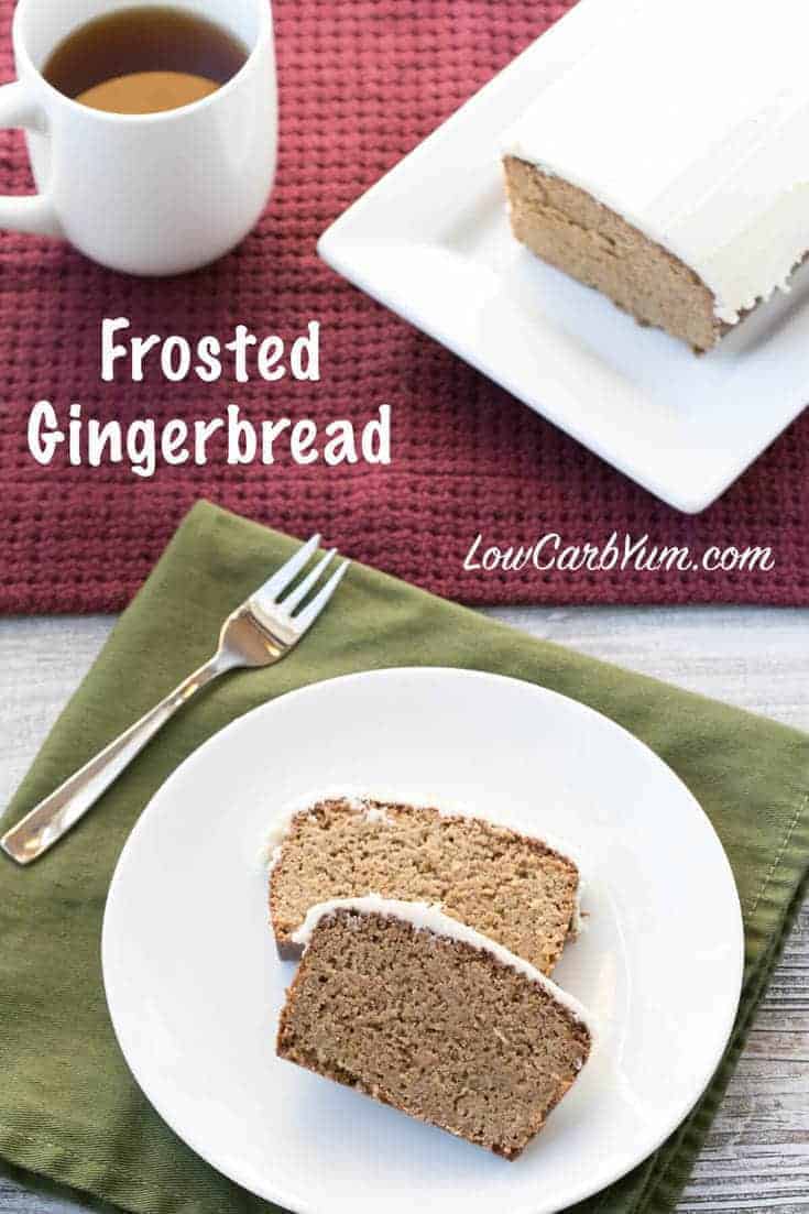 frosted gingerbread bread