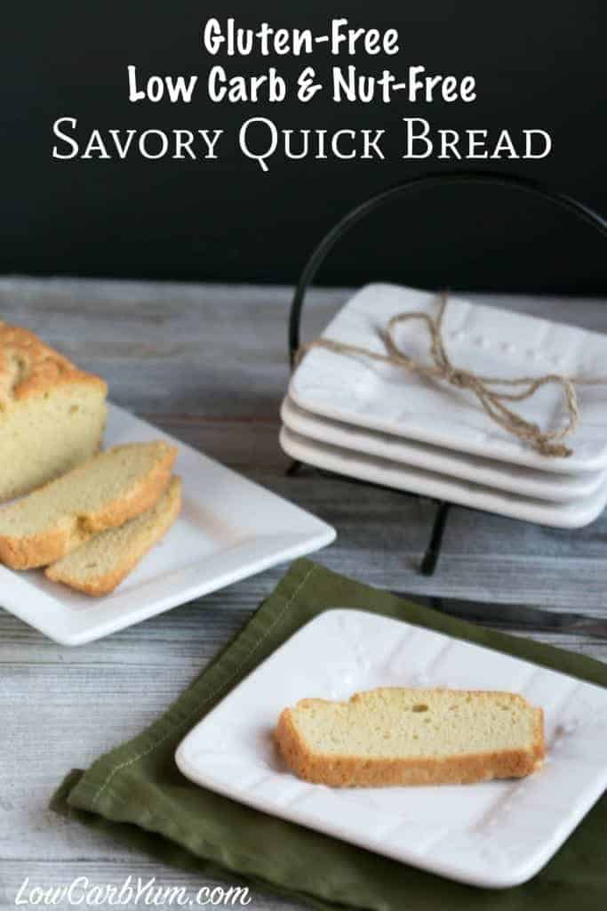 Nut-Free Gluten-Free Low-Carb Bread - Low Carb Yum