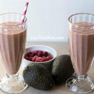Raspberry Avocado Smoothie – Dairy Free