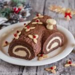 Low Carb Buche De Noel Yule Log Cake