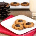 Low carb gluten free peanut butter blossoms cookies